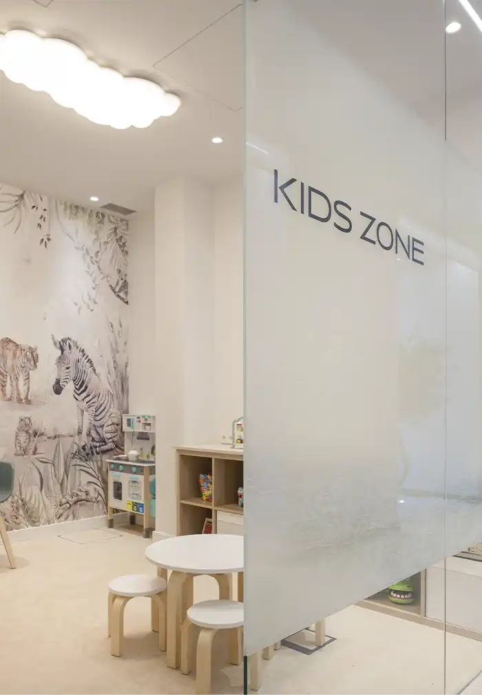 Interior Clínica - Zona infantil